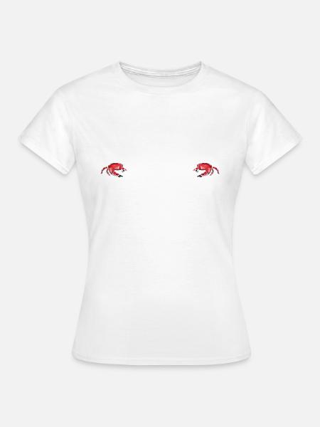Saveyourboobs - Frauen T-Shirt - Weiß