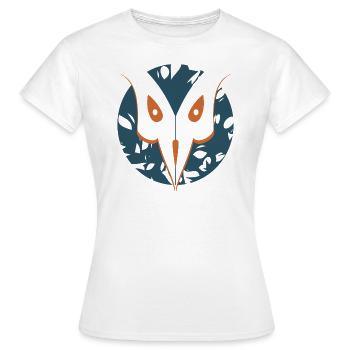 Oiseau - T-shirt Femme - blanc - Devant - AI Model Female 172 dark (172cm)