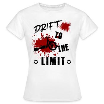 Drift to the Limit - Drift Trike Tricycle - black - Women's T-Shirt - white - Front - AI Model Female 172 dark (172cm)