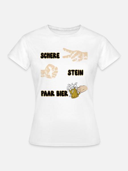  - Bierliebhaber - Frauen T-Shirt - Weiß