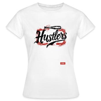 Équipe parodique de baseball Hustlers - T-shirt Femme - blanc - Devant - AI Model Female 172 dark (172cm)