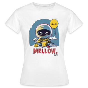 weicher Marshmallow Ninja - Frauen T-Shirt - Weiß - Vorne - AI Model Female 172 dark (172cm)