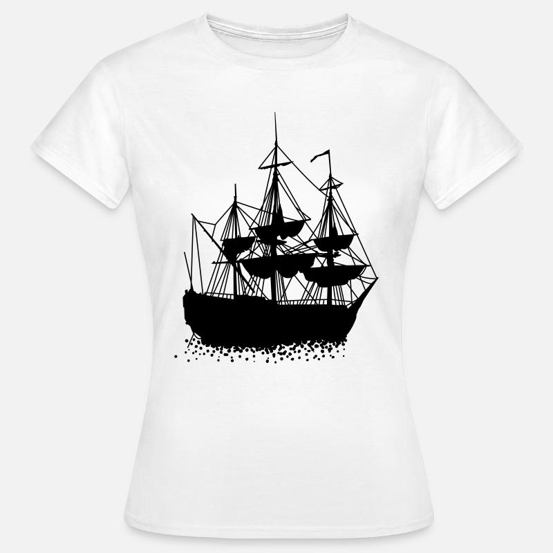 Sailing ship - Women's T-Shirt - white