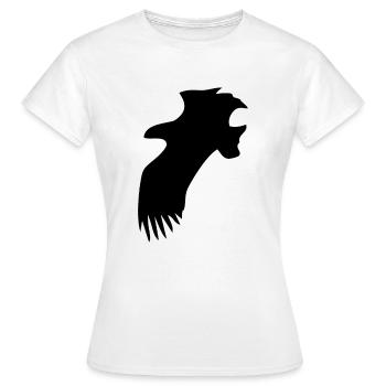 Oiseau Oiseau Oiseau Oiseaux - T-shirt Femme - blanc - Devant - AI Model Female 172 dark (172cm)