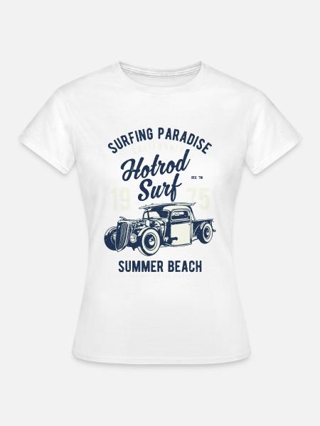 Auto Oldtimer - Frauen T-Shirt - Weiß