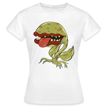 carnivore - T-shirt Femme - blanc - Devant - AI Model Female 172 dark (172cm)