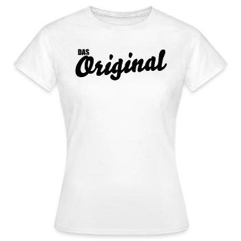 L'original - T-shirt Femme - blanc - Devant - AI Model Female 172 dark (172cm)