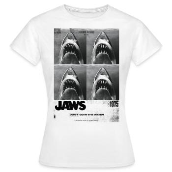 Jaws Don´t Go In The Water - Women's T-Shirt - white - Front - AI Model Female 172 dark (172cm)