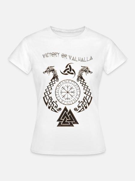 Symbole viking - T-shirt Femme - blanc
