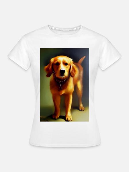 Hunde Bild - Frauen T-Shirt - Weiß