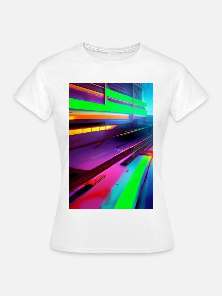 Muster und Formen - Frauen T-Shirt - Weiß