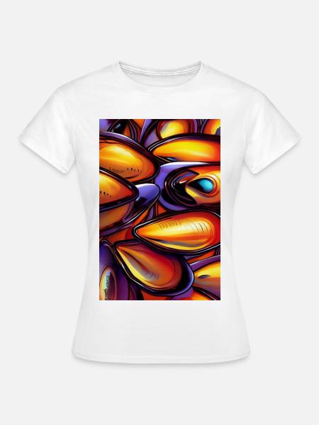 Muscheln - Frauen T-Shirt - Weiß
