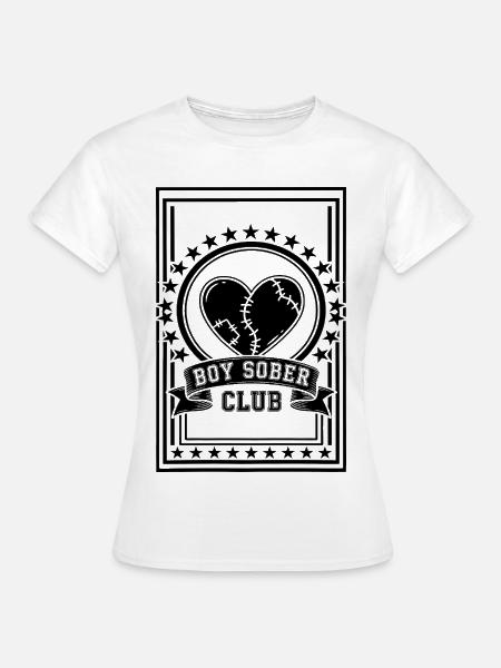 Männerfrei Club - Frauen T-Shirt - Weiß