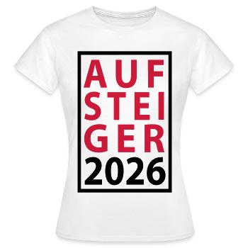 Promu Promotion 2026 - T-shirt Femme - blanc - Devant - AI Model Female 172 dark (172cm)