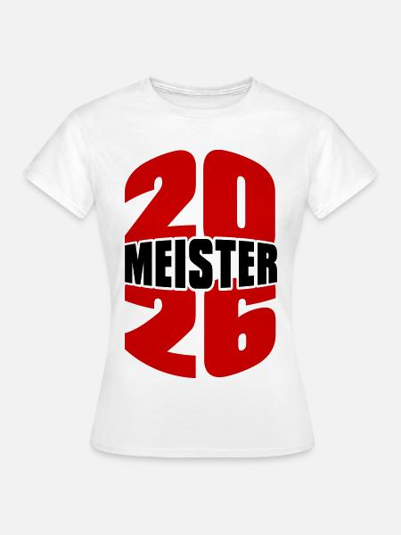 Champion 2026 Championship - T-shirt Femme - blanc