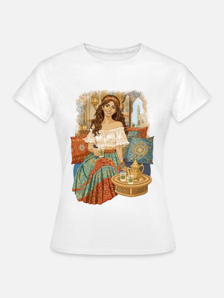 Marrakesch - Frauen T-Shirt - Weiß
