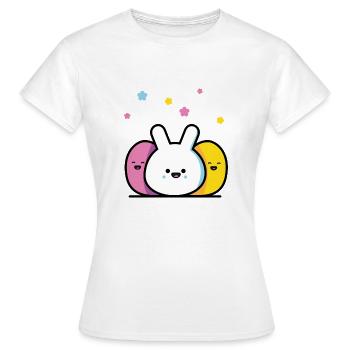 Ostern - Frauen T-Shirt - Weiß - Vorne - AI Model Female 172 dark (172cm)