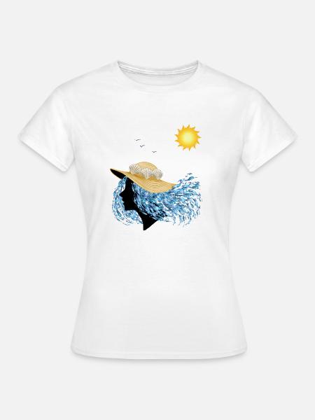 Sommer Laune - Frauen T-Shirt - Weiß