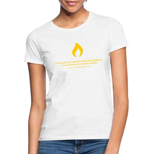 Flamme de Lights in the Dark - T-shirt Femme