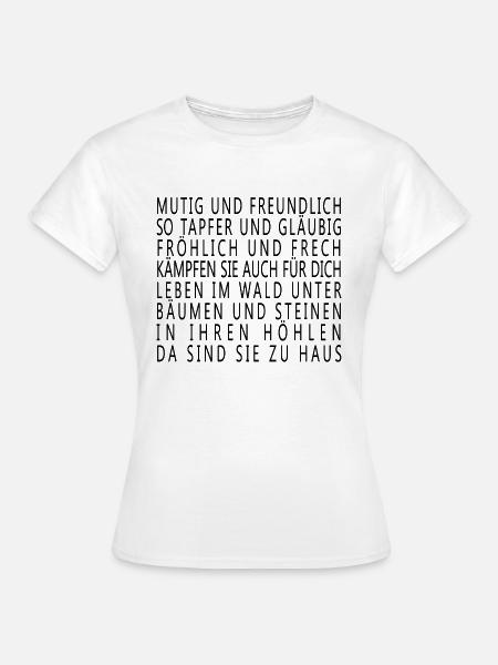 mutig und freundlich - die Gummibärenbande - Frauen T-Shirt - Weiß