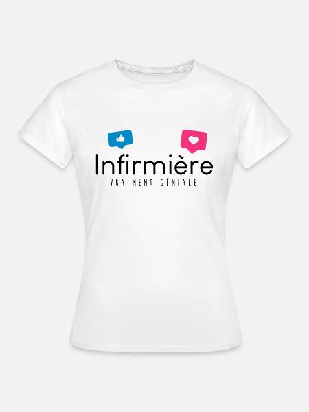 really great nurse - gift - Women's T-Shirt - white