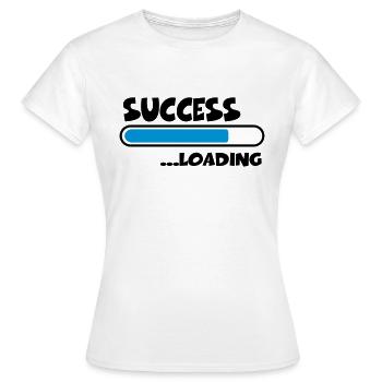 Success loading - T-shirt Femme - blanc - Devant - AI Model Female 172 dark (172cm)