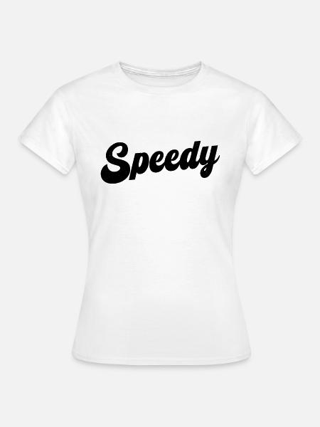 Schnell - Frauen T-Shirt - Weiß