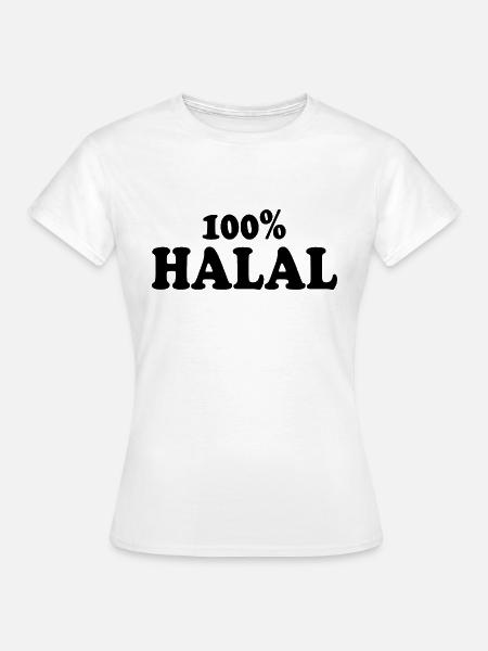 Halal - Frauen T-Shirt - Weiß