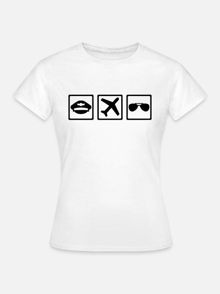 Pilot - Frauen T-Shirt - Weiß