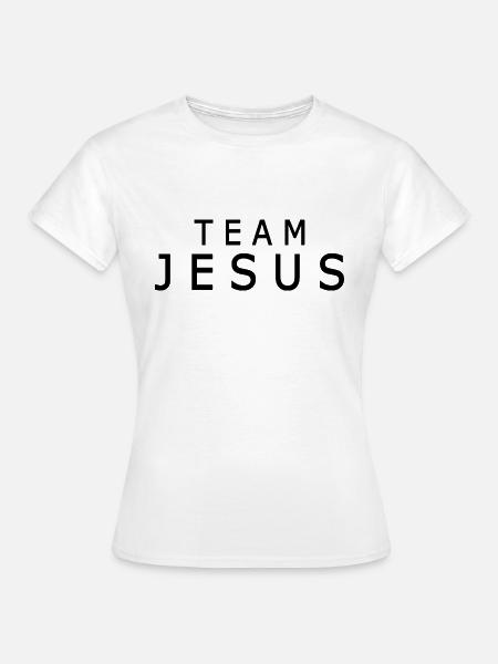 Team jesus - Frauen T-Shirt - Weiß