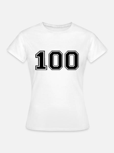 100 - Frauen T-Shirt - Weiß