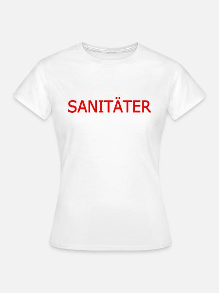 sanitäter - Frauen T-Shirt - Weiß