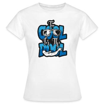 Schwimmer Präsent Wassersport Schwimmen Tauchen - Frauen T-Shirt - Weiß - Vorne - AI Model Female 172 dark (172cm)