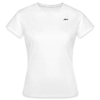 Code Enthusiast - Frauen T-Shirt - Weiß - Vorne - AI Model Female 172 dark (172cm)
