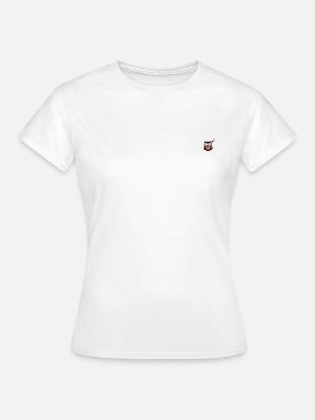 Eule - Frauen T-Shirt - Weiß