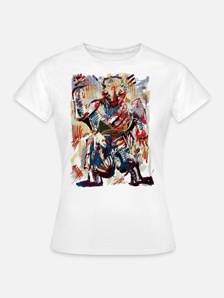 Kunst - Frauen T-Shirt - Weiß