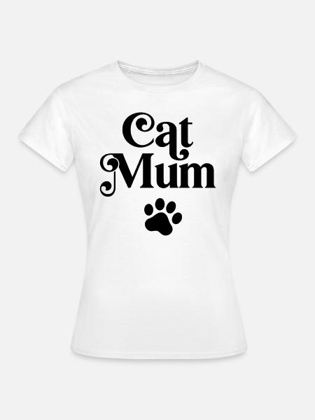 Cat Mum - Women's T-Shirt - white