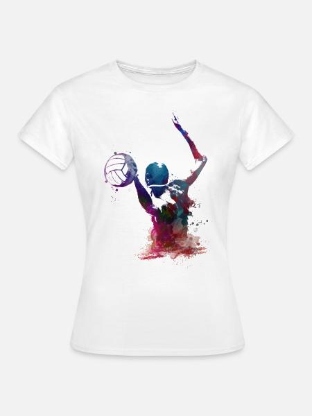 Wasserballsport #sport #waterpolo - Frauen T-Shirt - Weiß