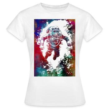 Scuba Diver Sport #diver - Frauen T-Shirt - Weiß - Vorne - AI Model Female 172 dark (172cm)