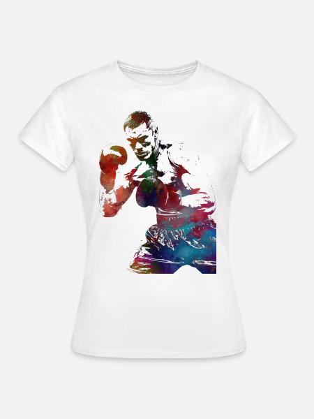Boxsport #boxing - Frauen T-Shirt - Weiß