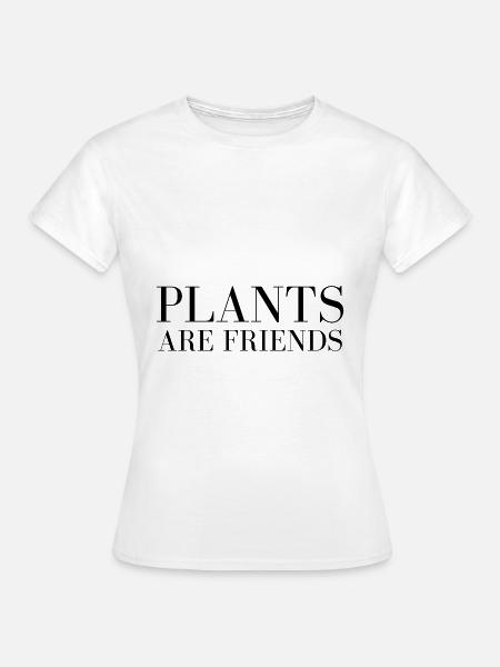 Pflanzen - Frauen T-Shirt - Weiß