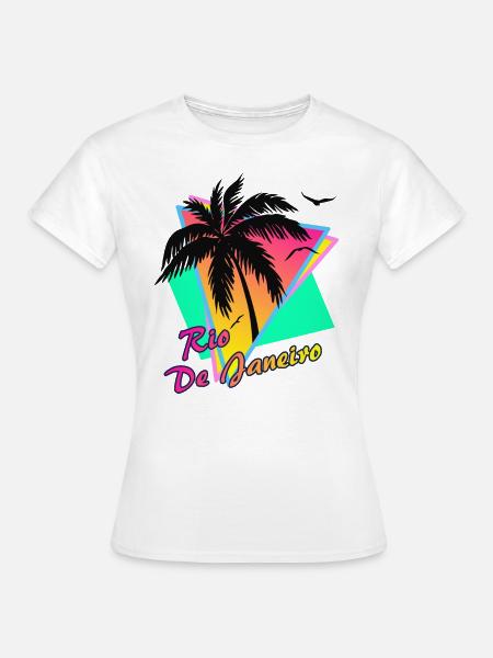 Rio de Janeiro - Frauen T-Shirt - Weiß