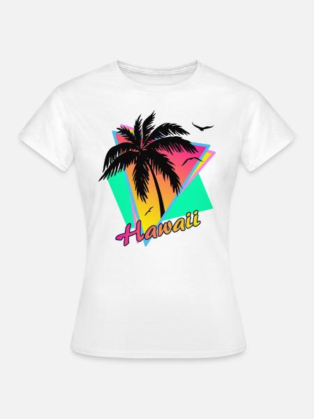 Hawaii - Frauen T-Shirt - Weiß