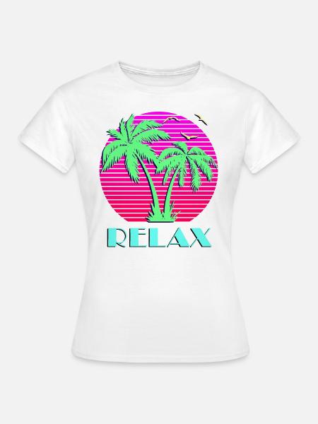 Entspannen - Frauen T-Shirt - Weiß