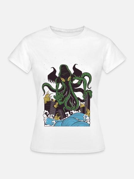 Meeresbewohner - Frauen T-Shirt - Weiß