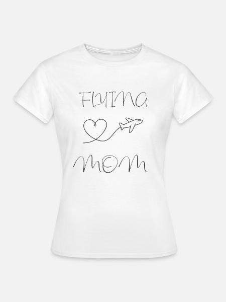 Flugbegleiter Mutter Geschenk - Frauen T-Shirt - Weiß