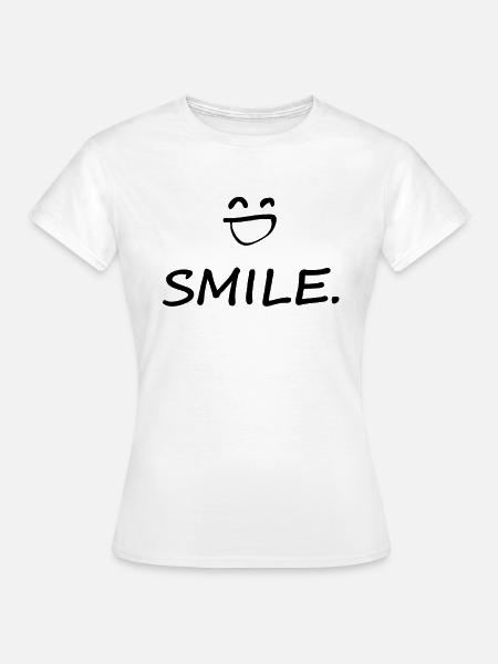 Lachen - Frauen T-Shirt - Weiß