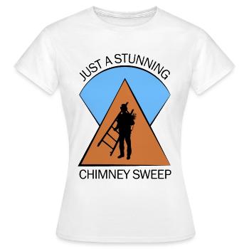 Chimney Sweep Chimney Sweep - Women's T-Shirt - white - Front - AI Model Female 172 dark (172cm)