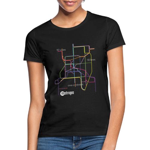 metropa abstract black - Frauen T-Shirt