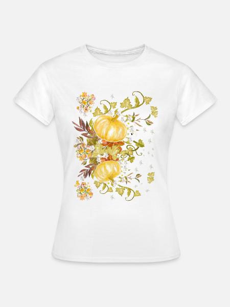 Kürbise - Herbst - Frauen T-Shirt - Weiß